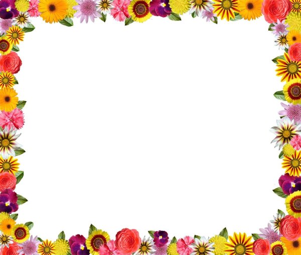 Цветочная рамка