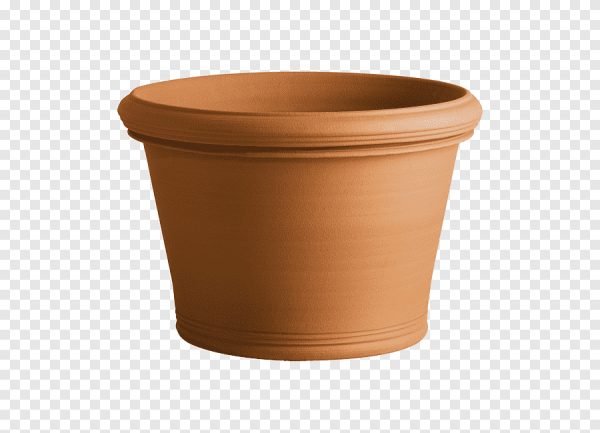Цветочный горшок на прозрачном фоне