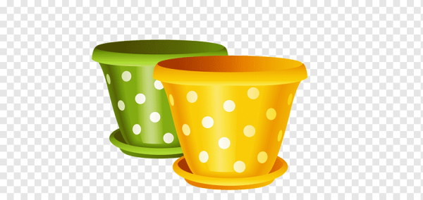 Цветочный горшок на прозрачном фоне