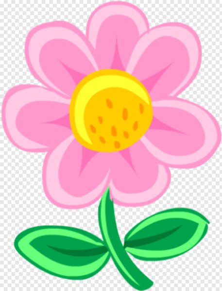 Цветочки мультяшные