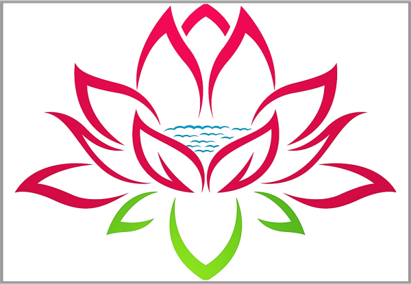 Цветок лотоса логотип
