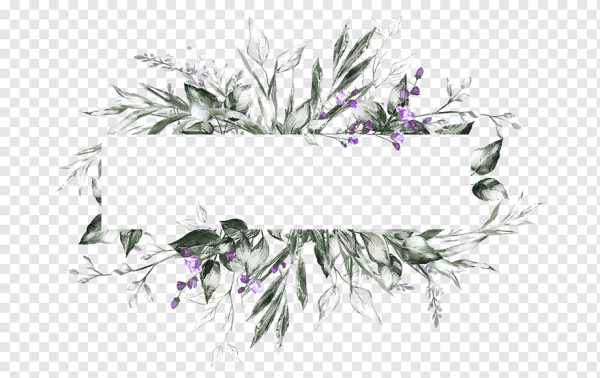 Акварельные веточки