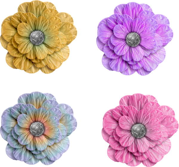 Скрапбукинг цветы