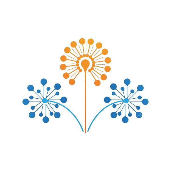 Цветок курая логотип