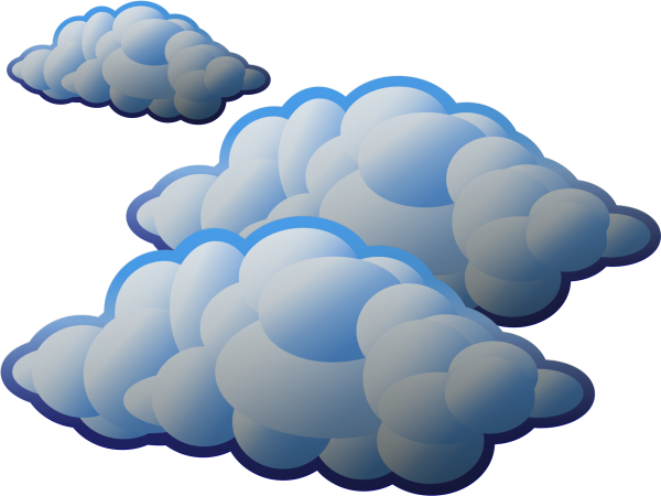 Тучка картинка для детей на прозрачном фоне