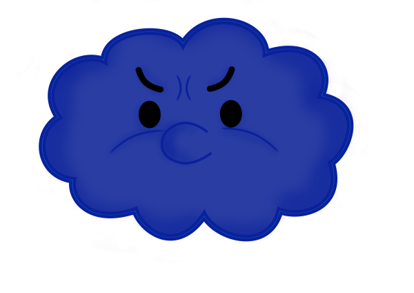 Грустная тучка