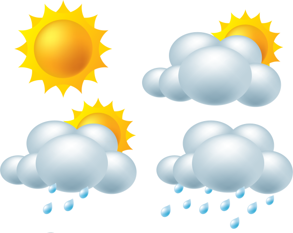 Облачность рисунок