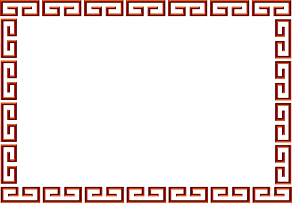 Рамка в греческом стиле