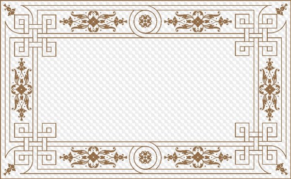 Рамки с бурятскими узорами и орнаменты