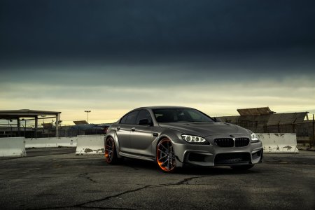 BMW m6 серая