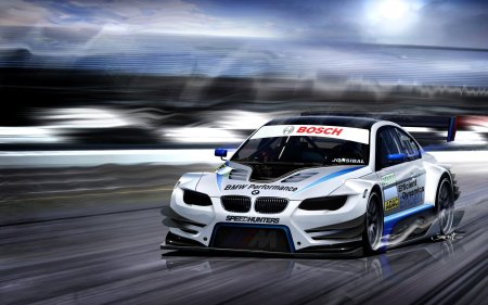 BMW m3 DTM e92 белая