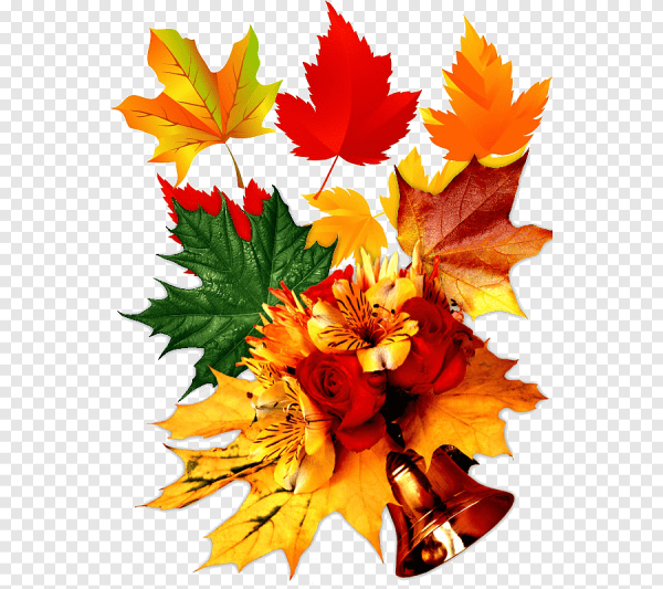 Осенние листочки на первое сентября