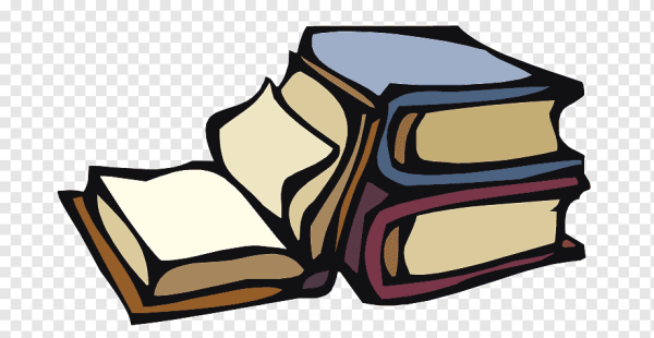 Книжки в мультяшном стиле