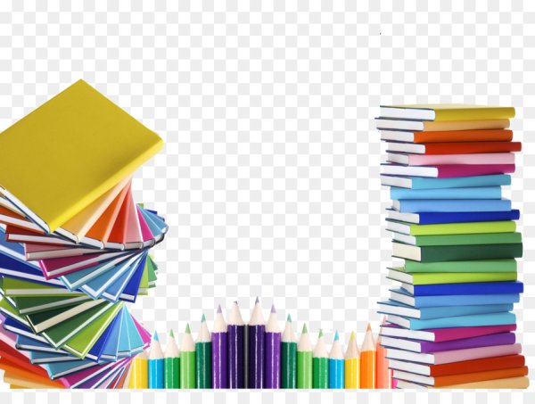 Фон школьный книжный