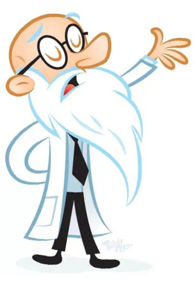 Нарисованный професор профессор