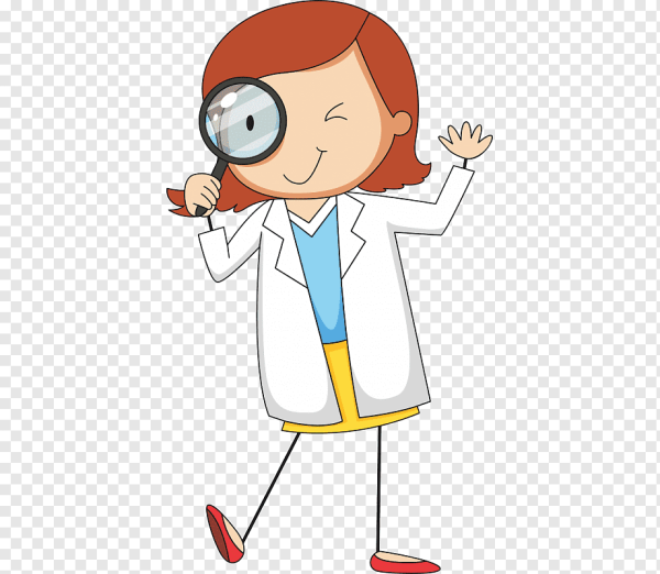 Ученый мультяшный