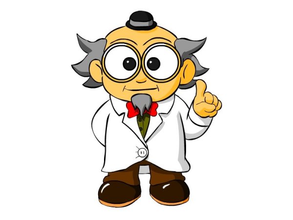 Профессор мультяшный