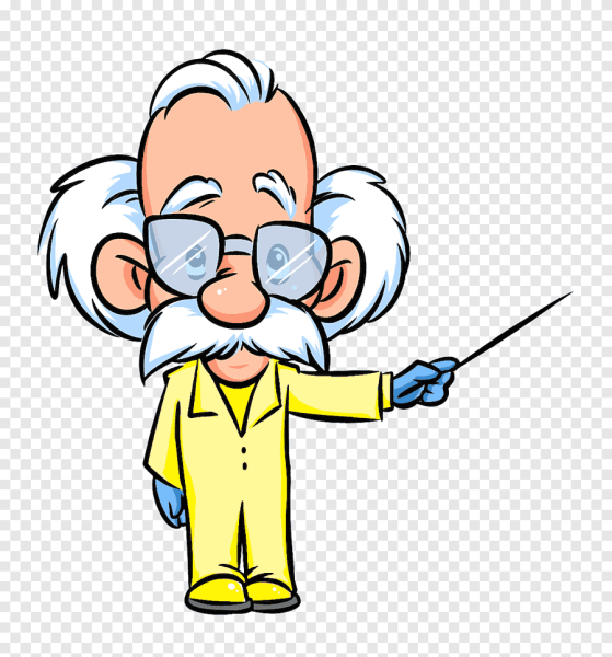 Ученый с указкой