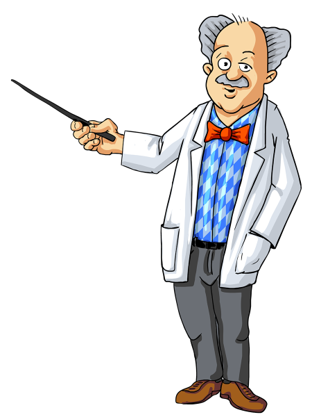 Профессор мультяшный