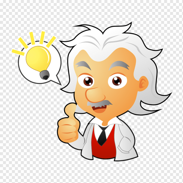 Ученый мультяшный