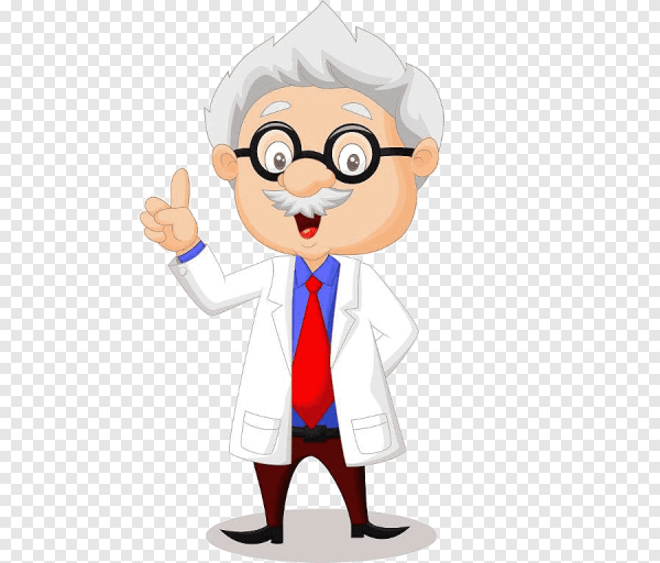 Ученый из мультика