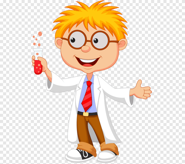 Ученый мультяшный