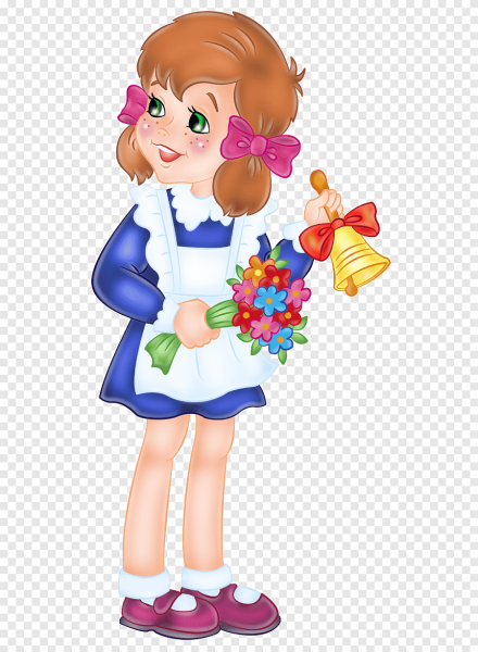 Девочка школьница