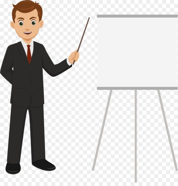 Человек с указкой