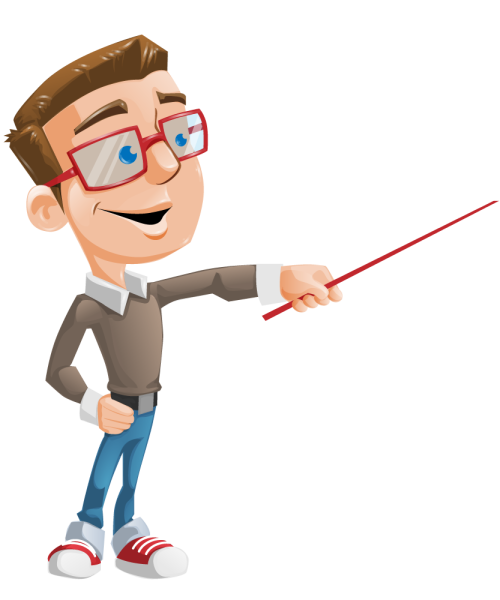 Умный человек без фона