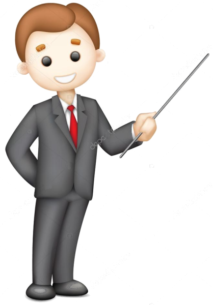 Человек с указкой