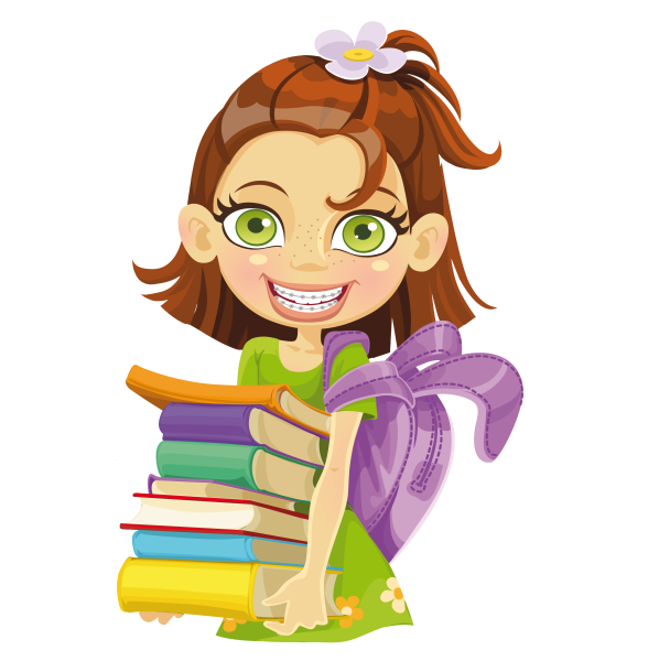 Библиотекарь мультяшный