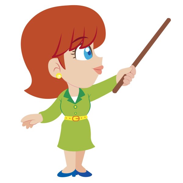 Девочка с указкой