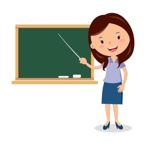 Преподаватель с указкой