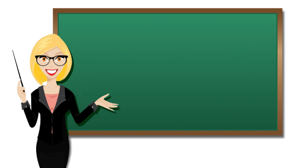 Учитель возле доски