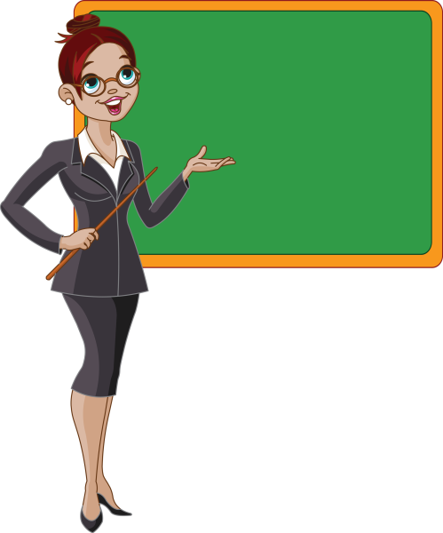 Учитель мультяшный