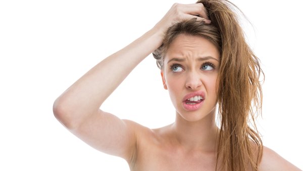 Удивление на лице девушки