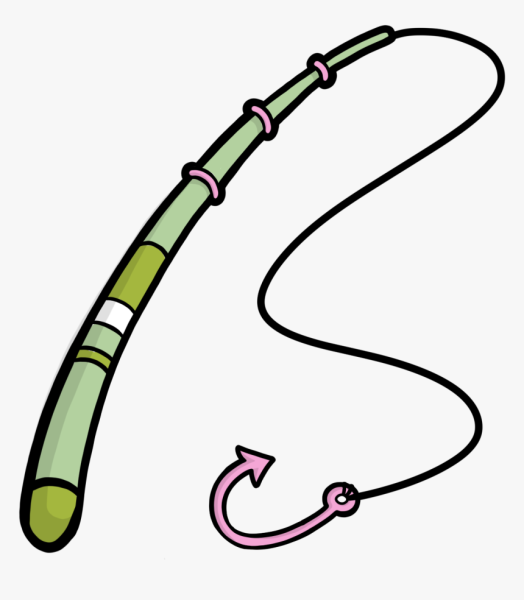 Удочка раскраска для детей