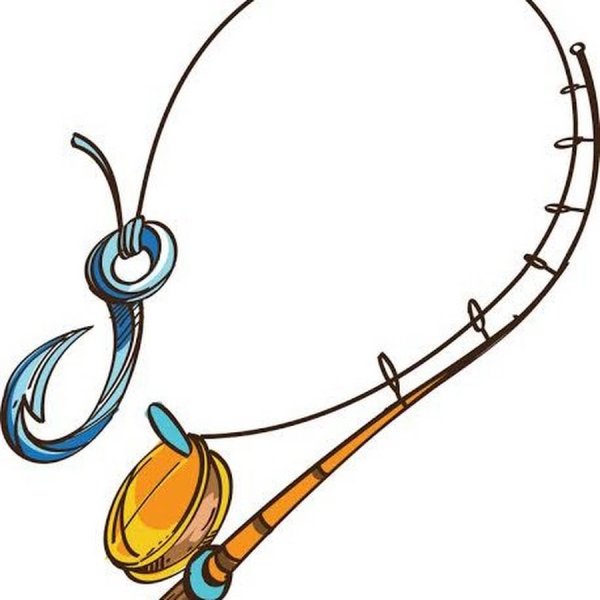 Удочка вектор