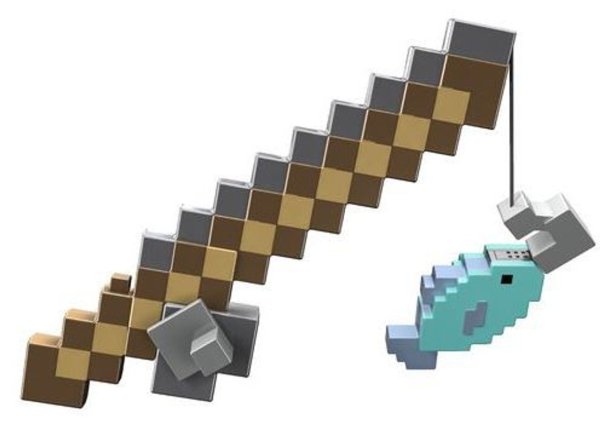 Minecraft удочка