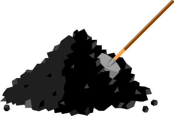 Уголь вектор