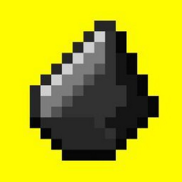 Блок кремня в МАЙНКРАФТЕ