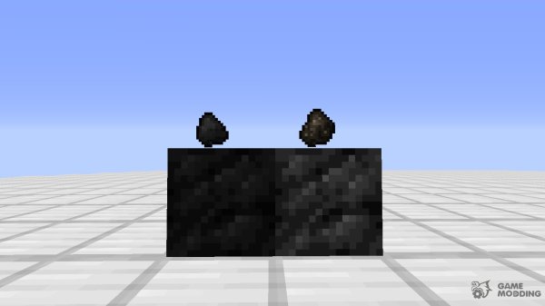 Угольный блок майнкрафт