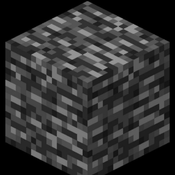 Блок гравия в майнкрафт