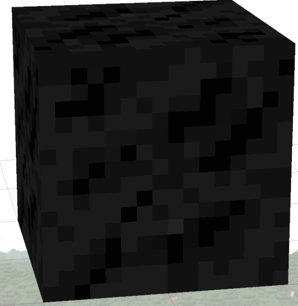 Угольный блок 2д майнкрафт