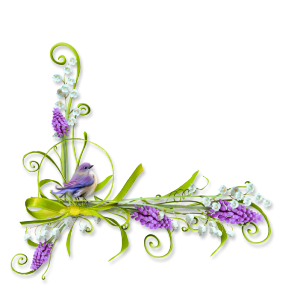 Фиолетовые узоры