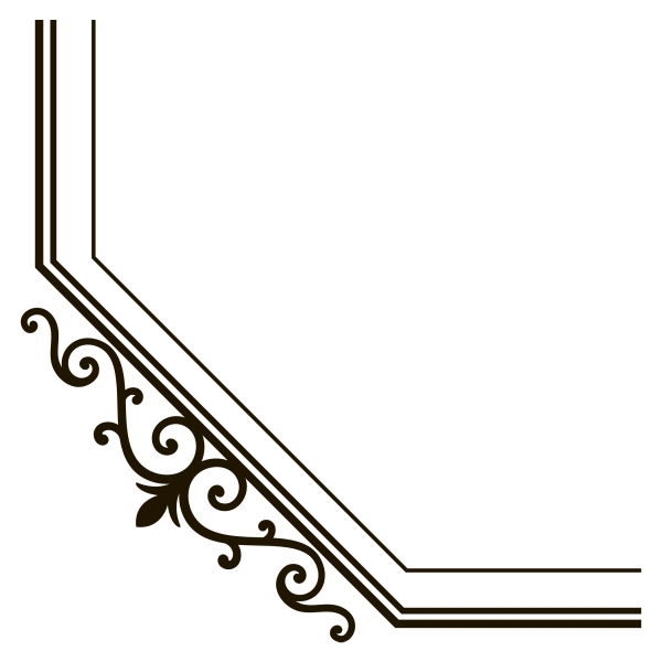 Рамка уголок