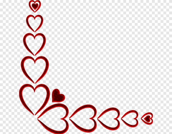 Узоры сердечки