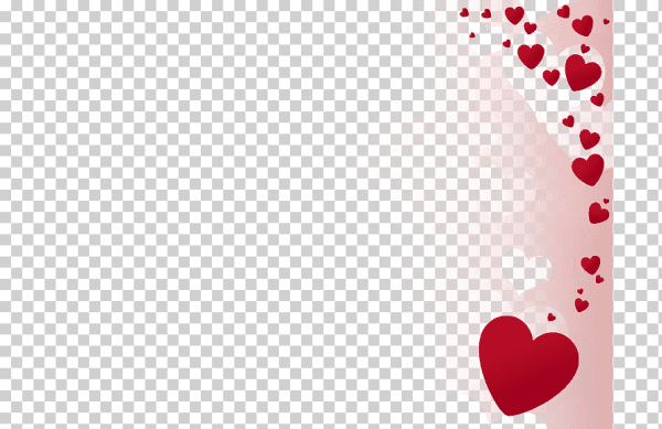 Много рамок сердечки на белом фоне а4