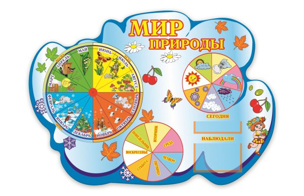 Календарь природы на участке детского сада