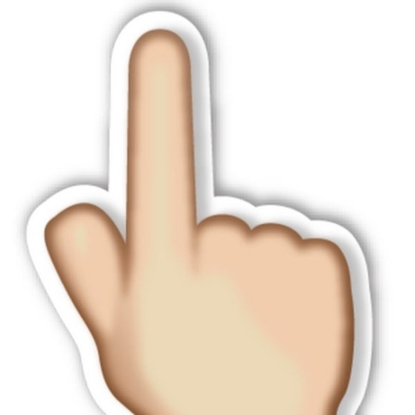 ЭМОДЖИ палец указывает